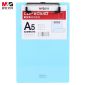 晨光（M&G）A5蓝色耐折型书写板夹 记事夹文件夹垫板 单个装ADM95370
