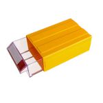 冰禹 加厚组合式塑料元件盒 F3（205*135*78）黄 BYlj-302