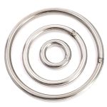 冰禹 不锈钢圈焊接钢环 实心圆环O型环 M4×30（10个）BK-15