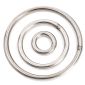 冰禹 不锈钢圈焊接钢环 实心圆环O型环 M5×30（10个）BK-15