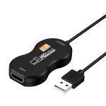 礼嘉（LIJIA） LJ-1805 HDMI视频采集卡 USB2.0转高清HDMI采集盒 PS4/Switch/NS电脑摄像机游戏直播  黑色