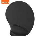 宜客莱（ECOLA）  Ez1BK超大鼠标垫 加厚保暖手托垫游戏办公笔记本台式电脑专用桌垫 黑色