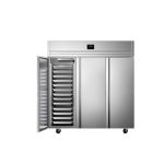 喜莱盛（XLS） 商用三门冰柜冷藏冷冻风冷插盘立式冷柜 三开门厨房冰箱商用学校饭店酒店厨房设备XLS-CP1580S