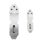 冰禹 BJyl-33 加厚不锈钢锁扣 三孔门安全挂锁 3寸（小3）