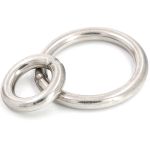 冰禹 不锈钢圈焊接钢环 实心圆环O型环 M5×60（10个）BK-15