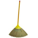 兰诗（LAUTEE）单个扫把 清洁植物扫把 学校工厂办公室用笤帚 8钉凤尾木杆 SB-0264