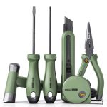 得力（deli）home系列工具6件套手动工具套装 清雅绿HT0006L
