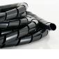 海斯迪克 gnxy-137 缠绕管 PE保护套包线管绕线管 黑色16mm*5m*2根