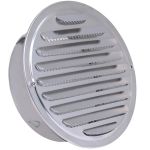 海斯迪克 gnjz-5321 不锈钢风帽卫生间排气管外墙罩通风口防雨帽油烟机排烟管风罩（200MM 304特厚平面风帽）