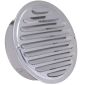 海斯迪克 gnjz-5321 不锈钢风帽卫生间排气管外墙罩通风口防雨帽油烟机排烟管风罩（120MM 304特厚平面风帽）