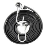 海斯迪克 gnzl-143 捆绑绳 2.3米丁基胶（黑色）