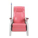 洛港 可躺+浅粉色油蜡皮诊所沙发椅高档座椅豪华输液沙发椅 700*800*1030