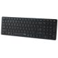 雷柏（Rapoo） E9350G 无线蓝牙键盘 办公键盘 超薄便携键盘 充电键盘 99键 电脑键盘 平板ipad键盘 黑色