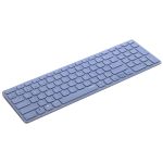 雷柏（Rapoo） E9350G 无线蓝牙键盘 办公键盘 超薄便携键盘 充电键盘 99键 电脑键盘 平板ipad键盘 紫色