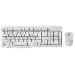 雷柏（Rapoo） X1800Pro无线键鼠套装 办公键盘鼠标套装 防泼溅电脑键盘 笔记本键盘 白色