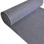 赫思迪格 HSJZ-1568 一次性灰色迎宾地毯 5mm厚*3.0m宽*10m