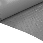 赫思迪格  HSJZ-1561 防水防滑PVC塑胶地垫 灰色人字1.8米宽*1米单价