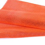 赫思迪格 HSJZ-1555 PVC防滑垫塑胶S型地垫 加密5mm*0.9m*1m红