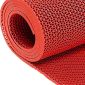 赫思迪格 PVC防滑垫塑胶S型地垫 4.5mm*1.6m*1m红 HSJZ-1555