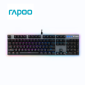 雷柏（Rapoo）V520RGB有线机械键盘 银轴 防水防尘设计 幻彩RGB背光 全104键无冲突