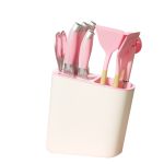 拜格（BAYCO）粉色厨具10件套 TZ1006/套