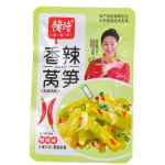 馋馋 莴笋片微辣味1000g 开胃下饭菜脆莴笋丝片咸榨菜酱泡小菜特产小包零食