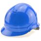 海华 高强度ABS工程安全帽 一指键式调节 HH-I 蓝色 (顶)