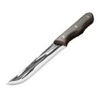 拜格（BAYCO） 匠心系列 不锈钢披覆木纹柄屠宰刀带刀套BD30071