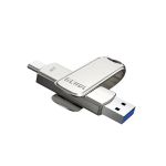 杰储（GCHUL）U150 冰山系列 USB3.1 手机电脑双接口U盘/优盘 银色 512G