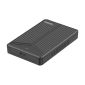 杰储（GCHUL）T1000 2.5英寸 移动硬盘 竖纹黑色 Type-c3.1 4T