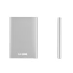 杰储（GCHUL）T1000 2.5英寸 移动硬盘 银色 1T USB3.0