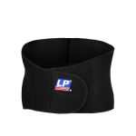 LP 771运动护腰带黏贴高背式腰背保护带运动腰带黑色单只运动用护腰XL码