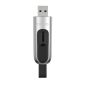 杰储（GCHUL）U130 暮光系列 USB3.1 高速U盘/优盘 银色 64G