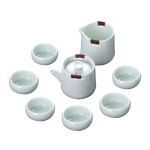 豪峰 哥窑茶具中式家用客厅茶杯陶瓷轻奢茶壶办公室轻奢小功夫套装 哥窑词可8件套简装