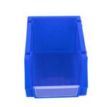 箱大王 Xlj-08加厚组立式物料盒斜口收纳盒零件盒五金元件盒蓝色460*300*170