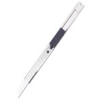得力（deli）6把/盒 DL007不锈钢自锁小号美工刀裁纸刀(9mm)铁壳美工刀