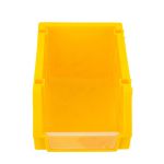 箱大王 Xlj-08 加厚组立式物料盒 斜口收纳盒零件盒 五金元件盒 黄色390*255*150