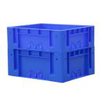 箱大王 Xlj-12 塑料加厚周转箱物流箱 韩式仓储箱 工具箱 蓝色 380*240*154mm