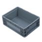 箱大王 Xlj-06 EU箱 收纳整理储物箱 加厚塑料物流箱 欧标汽配周转箱 零件盒灰色 600*400*120