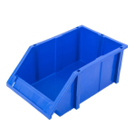 箱大王 Xlj-08 加厚组立式物料盒 斜口收纳盒零件盒 五金元件盒 蓝色325*205*140