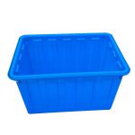 箱大王 Xlj-07 加厚大号塑料水箱 大容量洗澡水桶 蓝色储水箱 614水箱(有盖)