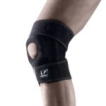 LP 运动护膝双弹簧支撑透气型膝关节护具篮球跑步比赛款733CA均码