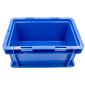 箱大王 Xlj-13 加厚塑料带盖运输物流箱 工具收纳箱零件箱 B箱-无盖蓝色