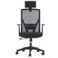 威斯敦  XSBK-608A 电脑椅职员学生家用转椅休闲会议椅可升降固定扶手带头枕 570*650*1300