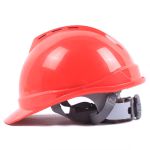 成楷科技（CK-Tech） 工地安全帽 CKT-V1 新国标 ABS防砸抗冲击 透气款 V字型红色 1顶