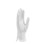 星工（XINGGONG）礼仪手套 超细纤维白色手套男劳保无尘布手套 珠宝展示文玩盘珠手套 时尚手套 10付XGS-P8