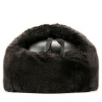 星工（XINGGONG）棉安全帽冬季防寒保暖工地安全帽领导施工防砸劳保帽子 纯羊绒XG-M1黑色