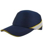 星工（XINGGONG）防撞帽成人透气运动时尚安全帽 轻型防碰撞棒球帽车间工作帽绣字印字 深蓝色XGM-3