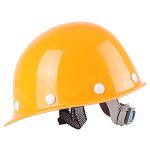 成楷科技（CK-Tech） 国标SMC玻璃钢安全帽 CKT-MC9102Y 工地建筑电力 可印字 黄色1顶