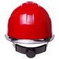 成楷科技（CK-Tech） ABS安全帽 CKT-NTB-1 防砸抗冲击耐穿刺 双色大帽檐 红色 1顶
